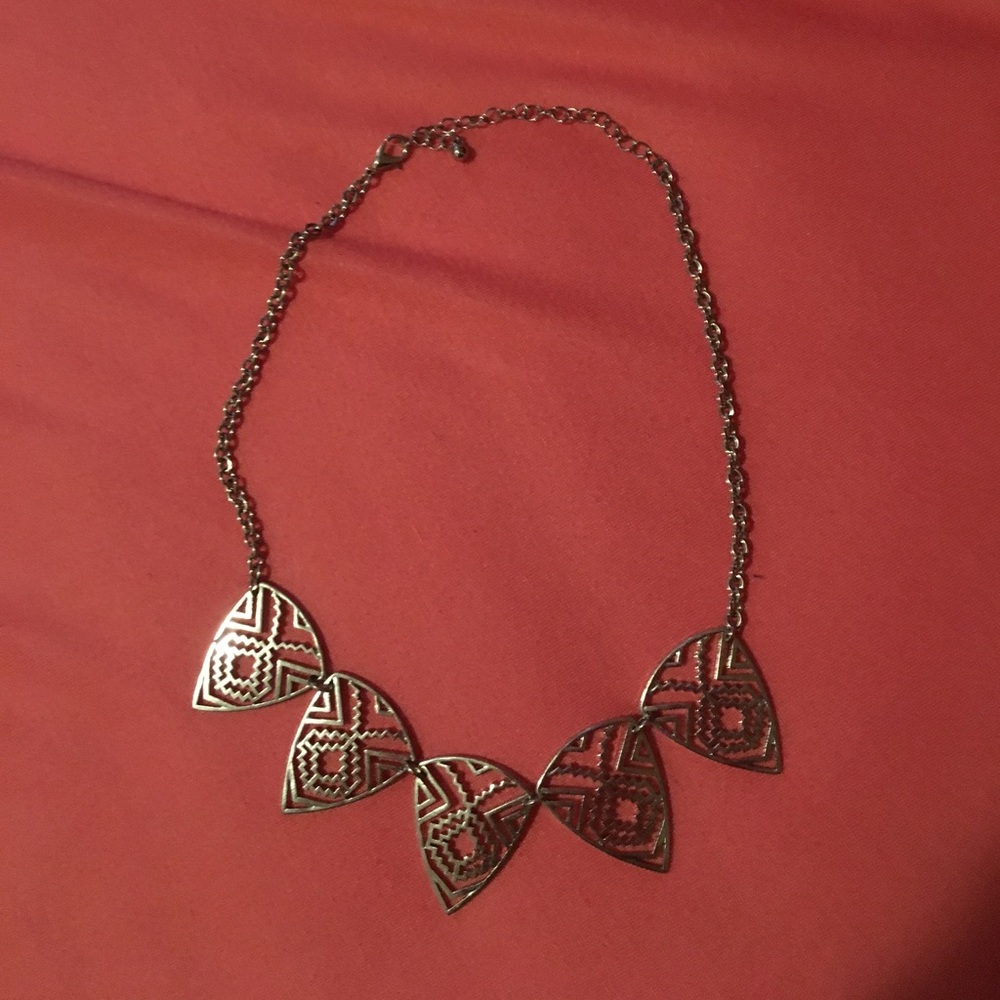 silver necklace from pacsun
