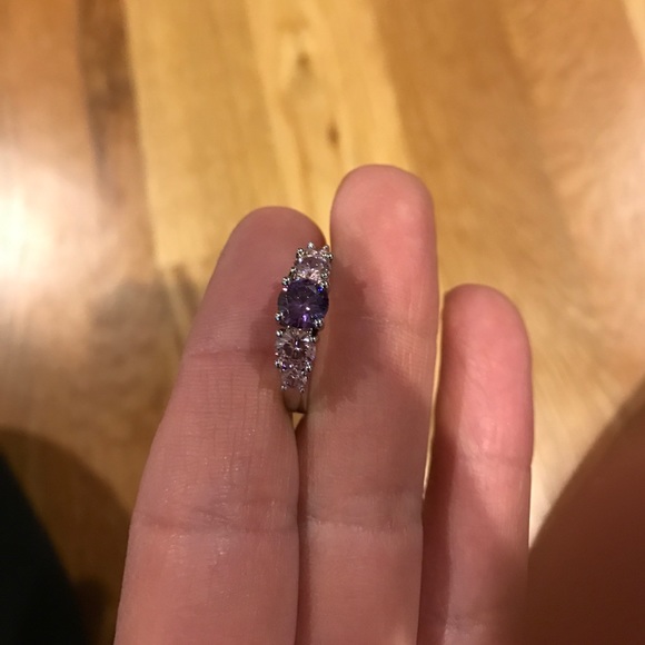 Pink and purple ring - Picture 3 of 3