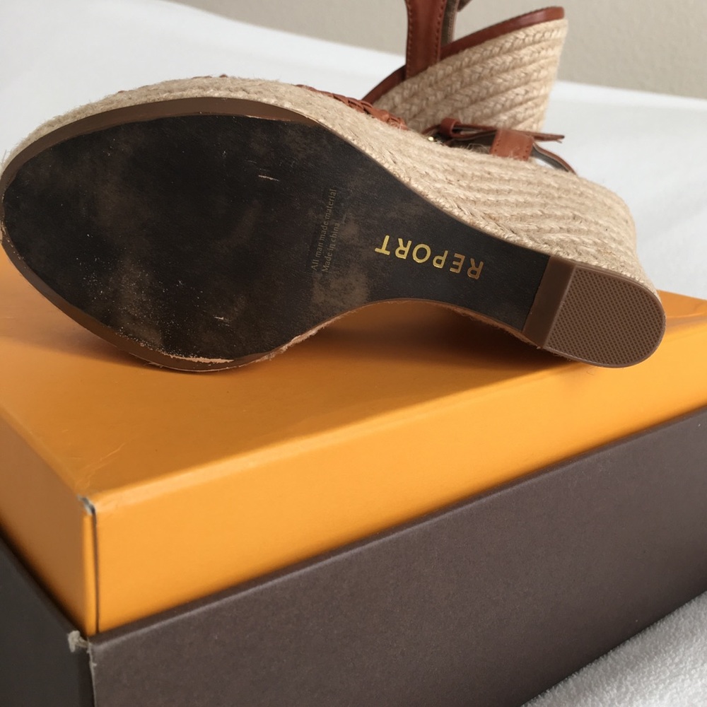 ☀️☀️LN Report Wedges Size 6 ☀️☀️ - Picture 3 of 4