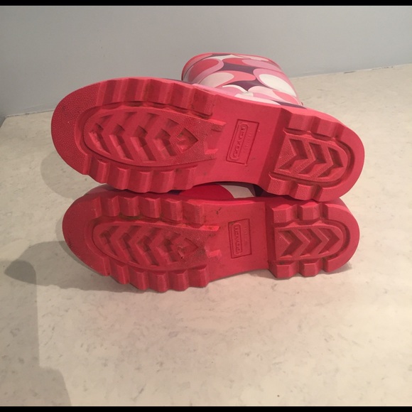 Coach Paisley Rainboots - Picture 4 of 4