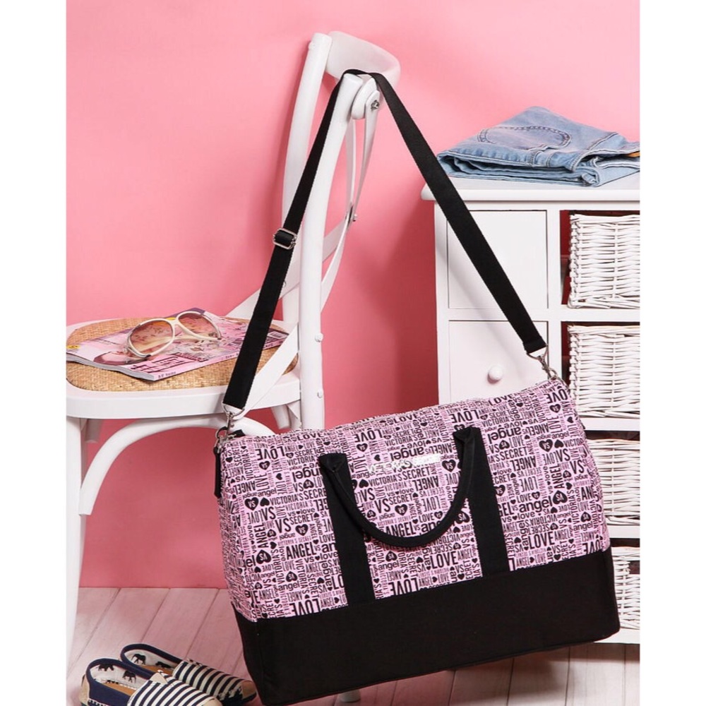 Limited Pink Victoria's Secret Travel Duffle Bag - Picture 3 of 6