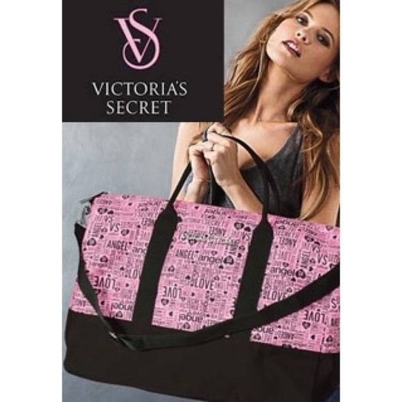Limited Pink Victoria's Secret Travel Duffle Bag - Picture 6 of 6