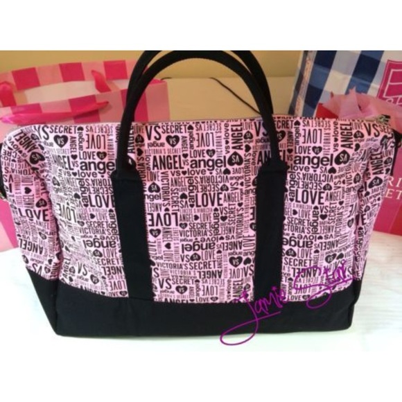 Limited Pink Victoria's Secret Travel Duffle Bag - Picture 2 of 6