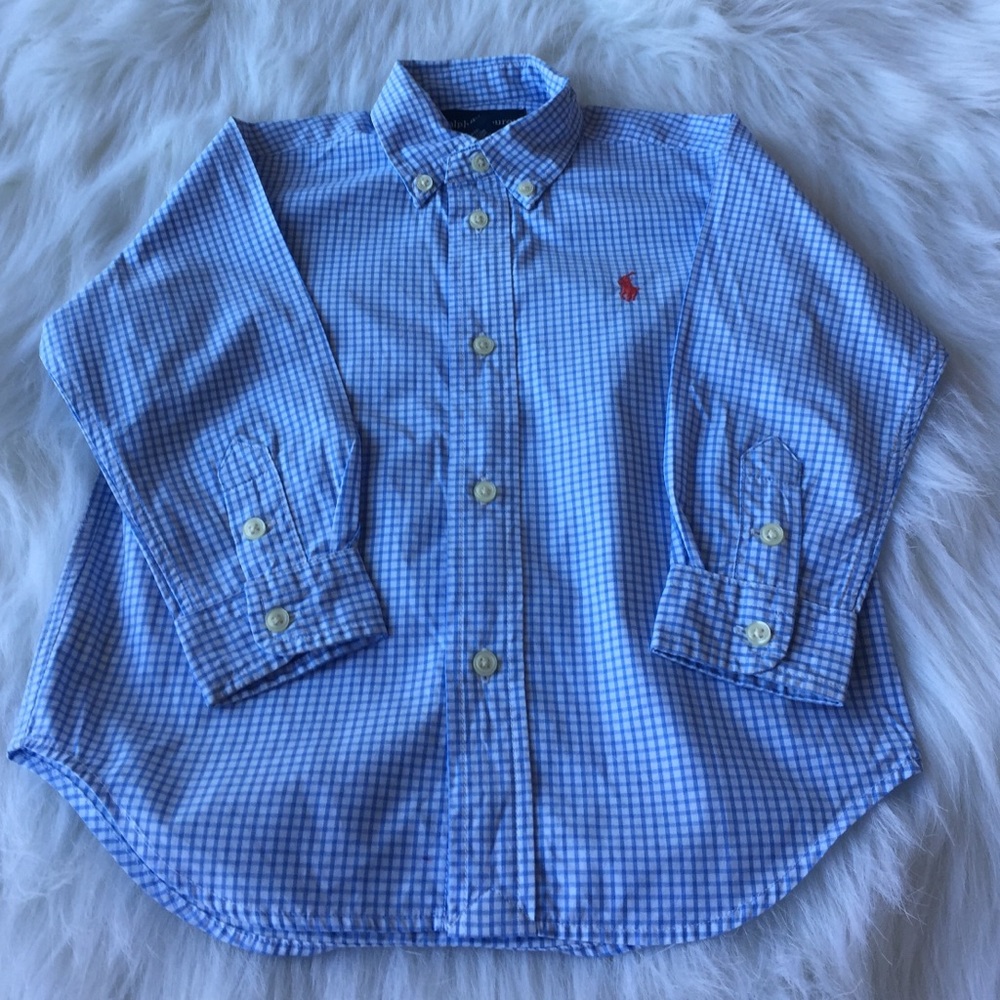 Ralph Lauren Light Blue Button Down Shirt
