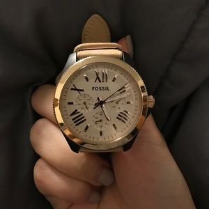 ROSE GOLD FOSSIL WATCH