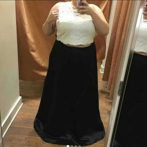 Formal two piece dress