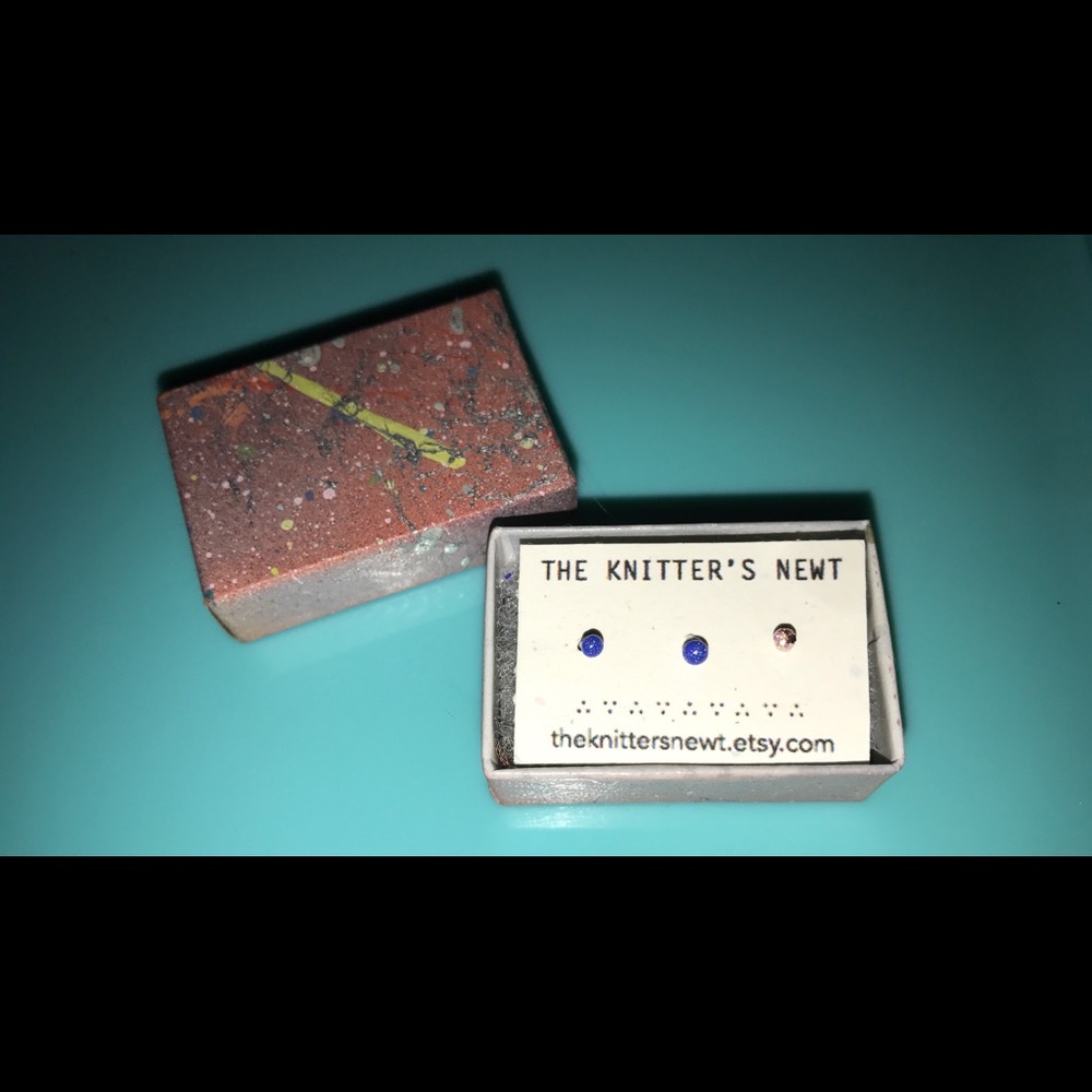 Etsy—Triple Forward Helix/Tragus/Cartilage Set