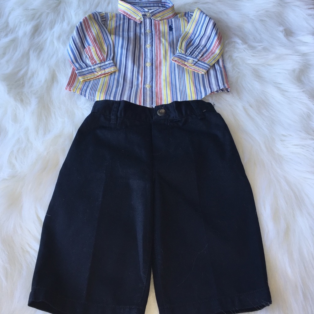 Ralph Lauren Size 6M Matching Set