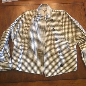 Cabi Fall '16 Windowpane Jacket - M