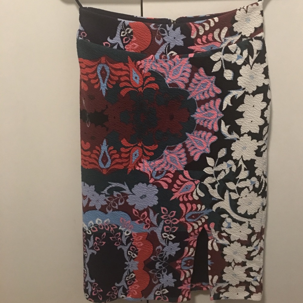 Anthropologie Maeve Tearoom Pencil Skirt