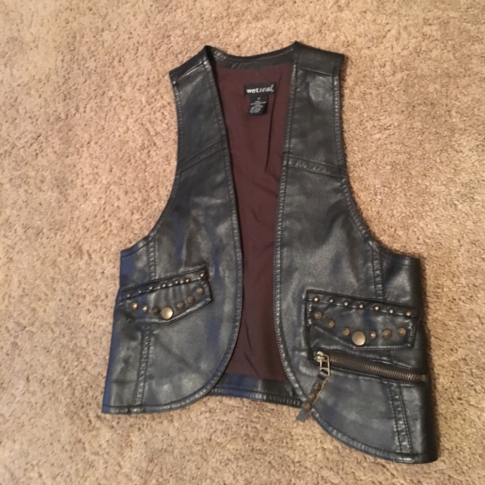Leather jacket