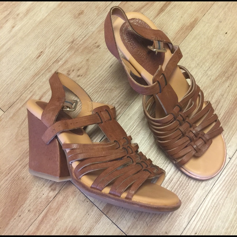 Kork ease leather sandals