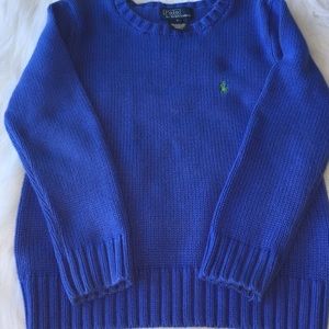 Ralph Lauren Cobalt Blue Sweater