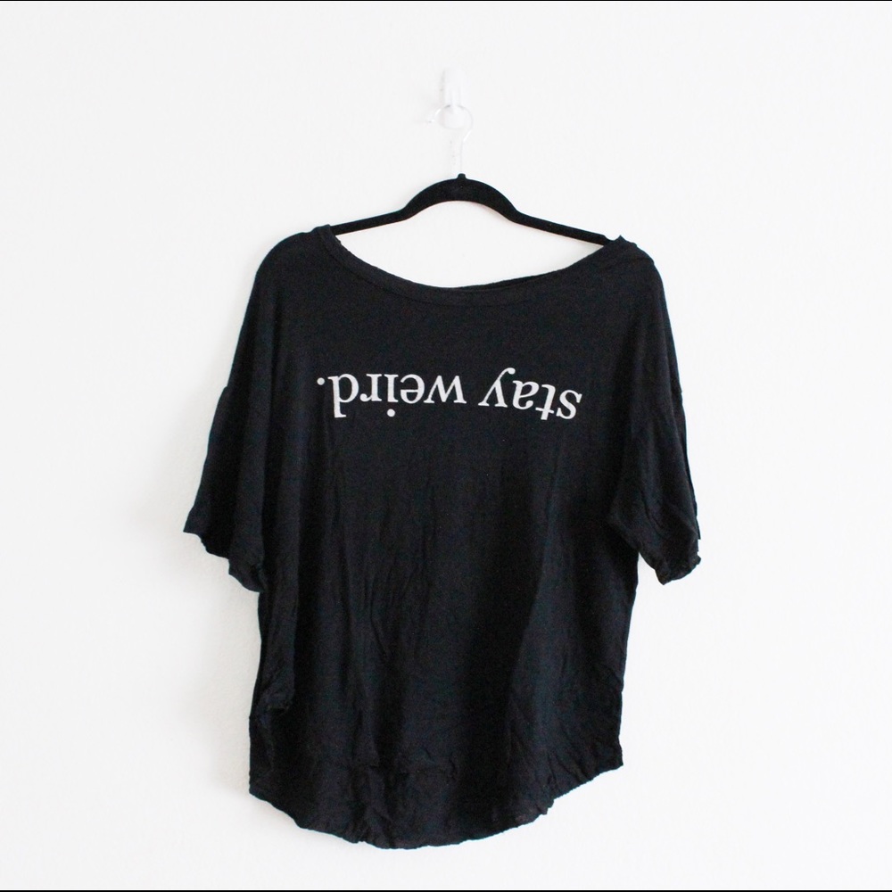 {Brandy Melville} | Stay Weird Shirt