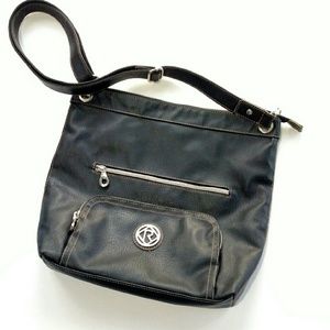 Relic Black Large Crossbody