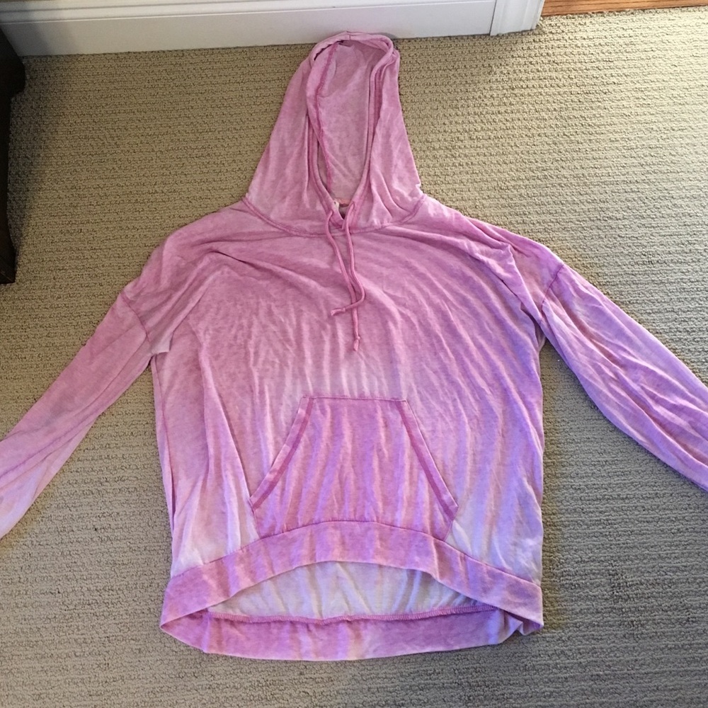 Acid wash oversize hoodie