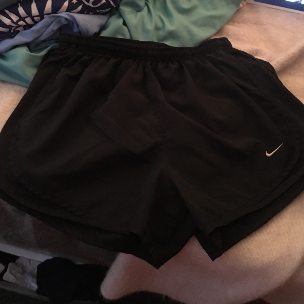 All black nike shorts!