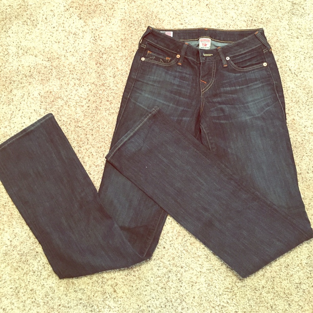 True religion slim boot cut jeans