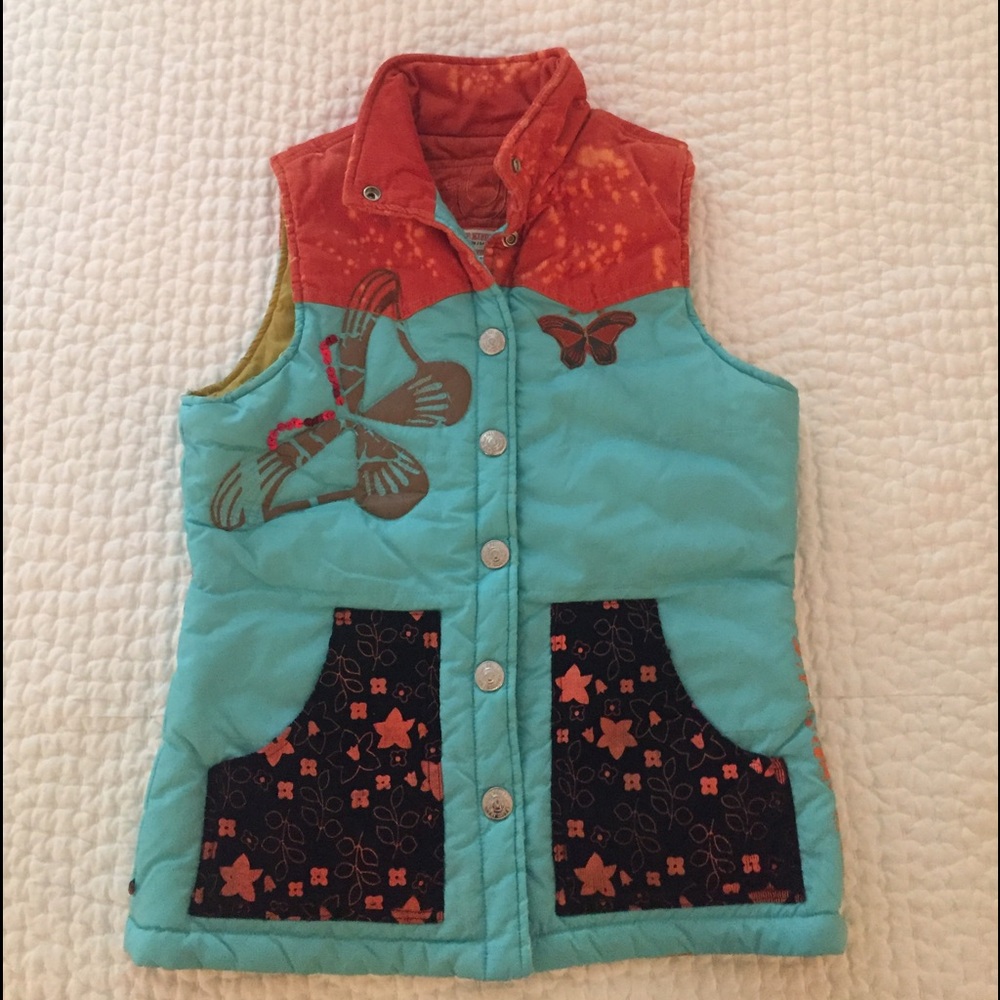 True Religion Puffer Butterfly Vest FINAL SALE