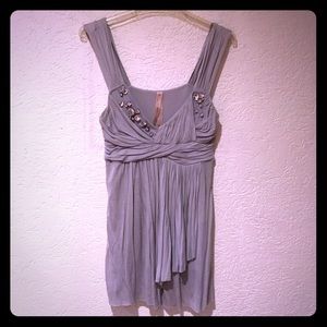 Bailey 44 Embellished Grecian Tank