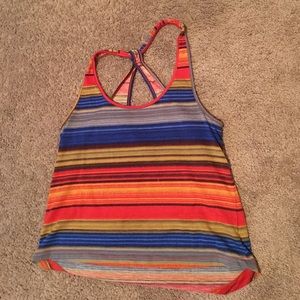 Multicolored crop top