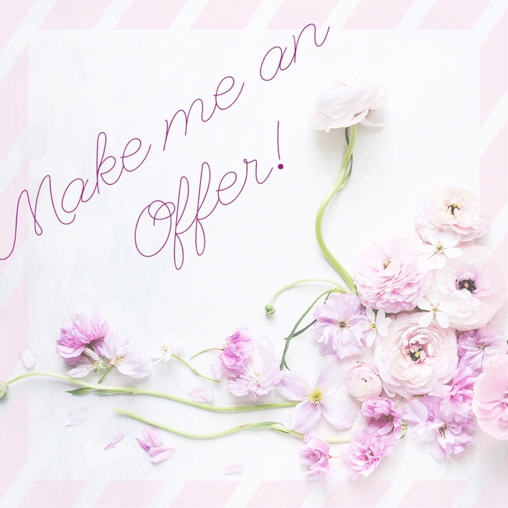 Love the item but not the price? Make me an offer!