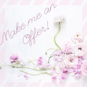 Love the item but not the price? Make me an offer!