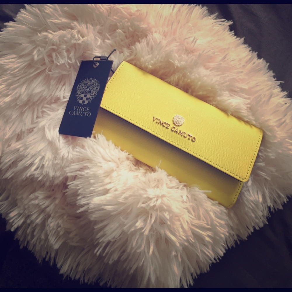 Vince Camuto Neon yellow Wallet