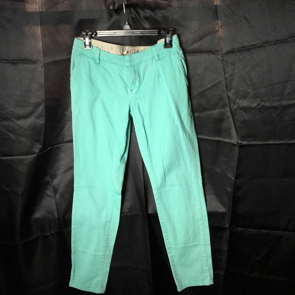 Light Blue Roxy Pants - Picture 1 of 3