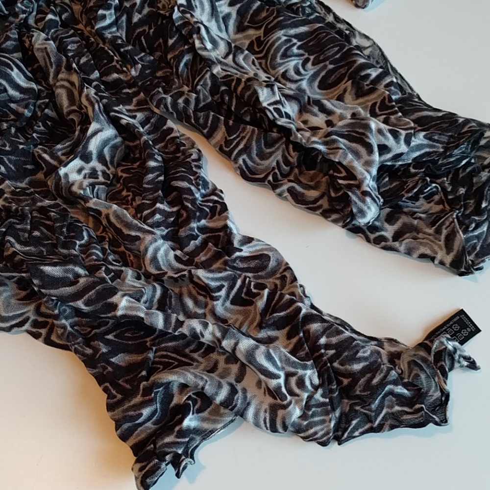 Zebra scarf