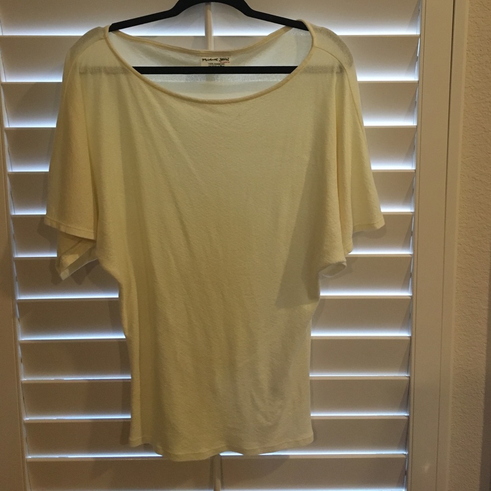 Cream top.