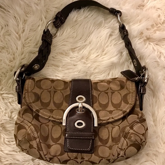 Coach Signature Shoulder Bag - Picture 1 of 4