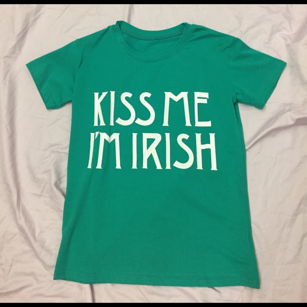kiss me I'm Irish shirt