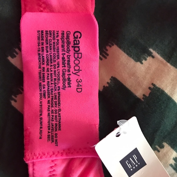 hot pink GapBody bra sz 34c convert. Straps - Picture 4 of 6