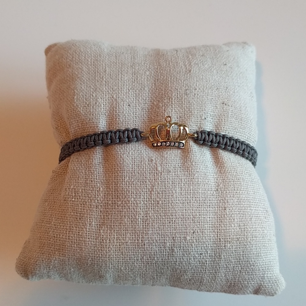 Elizabeth crown bracelet