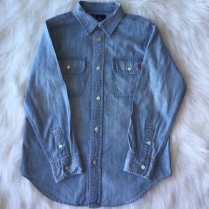 Ralph Lauren Chambray Button Down Shirt