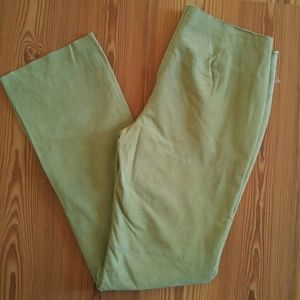 Vintage Green leather pants