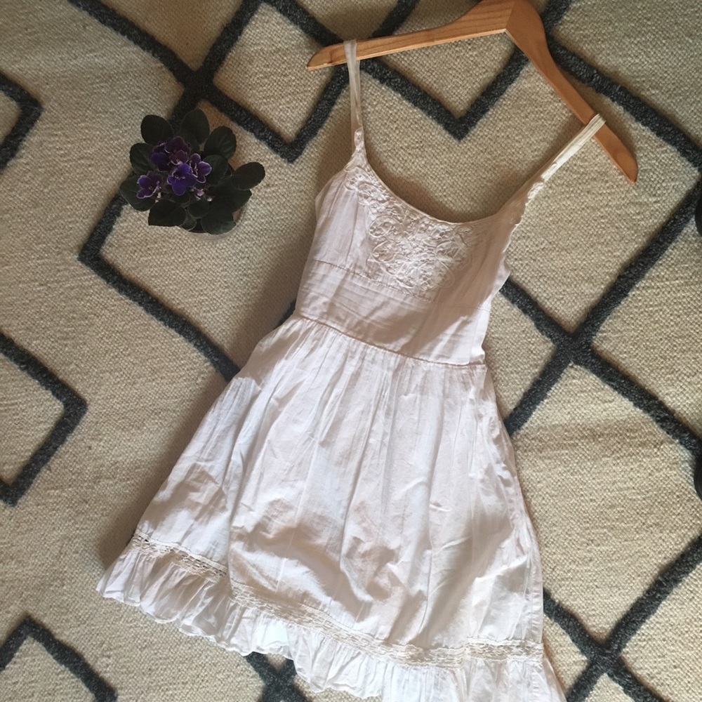dELiA white sundress.
