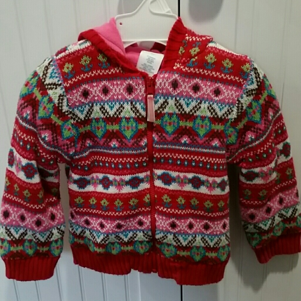 Girls Sweater Jacket