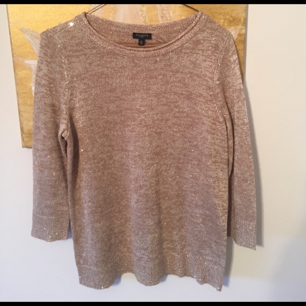 NWOT gold sweater