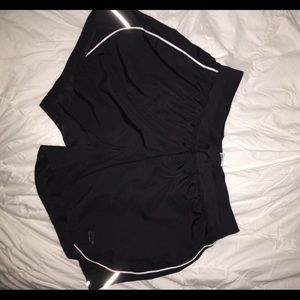 Black Running Shorts