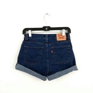 Dark Sexy Stretch Levi Shorts