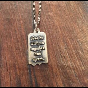 James Avery God be with us necklace