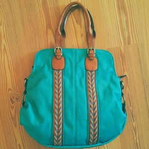 Teal Big Buddha bag