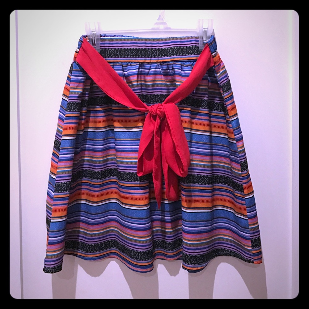 Fun printed skirt