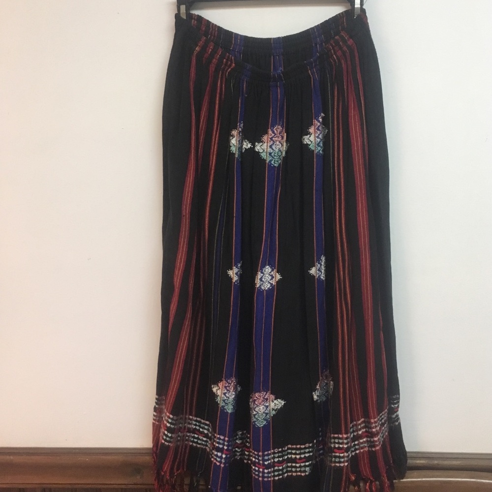 Vintage Indian woven skirt