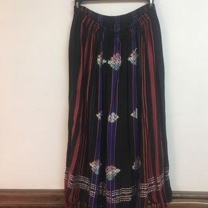 Vintage Indian woven skirt