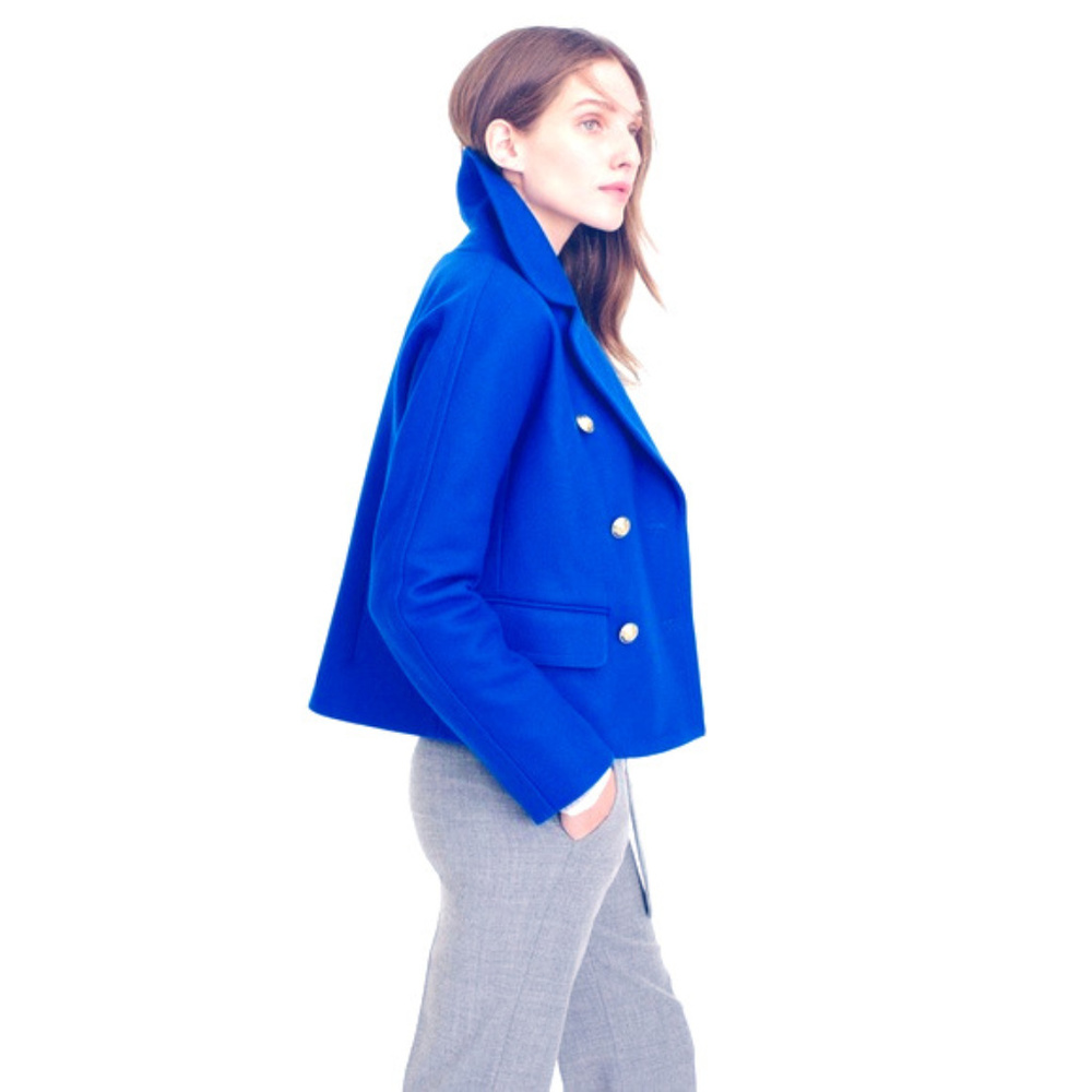 Brand NEW J. Crew Peacoat.