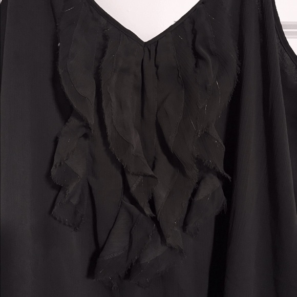 Layered Cami with Ruffles - Picture 2 of 4