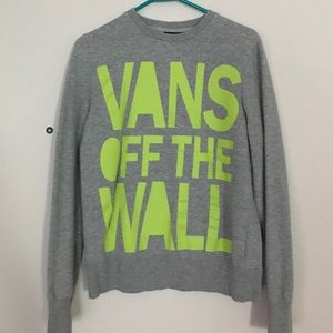 Vans off the wall sweatshirt size Large